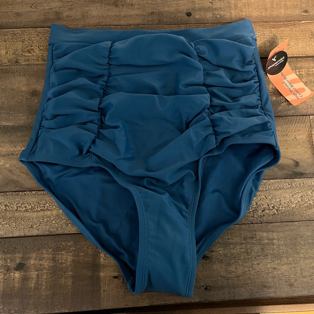 Shapermint size small high waisted bikini bottoms. New with tags, never worn.
